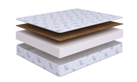 Беспружинный матрас SleepTeam Aura Cocos
