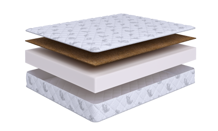 Беспружинный матрас SleepTeam Orto Cocos